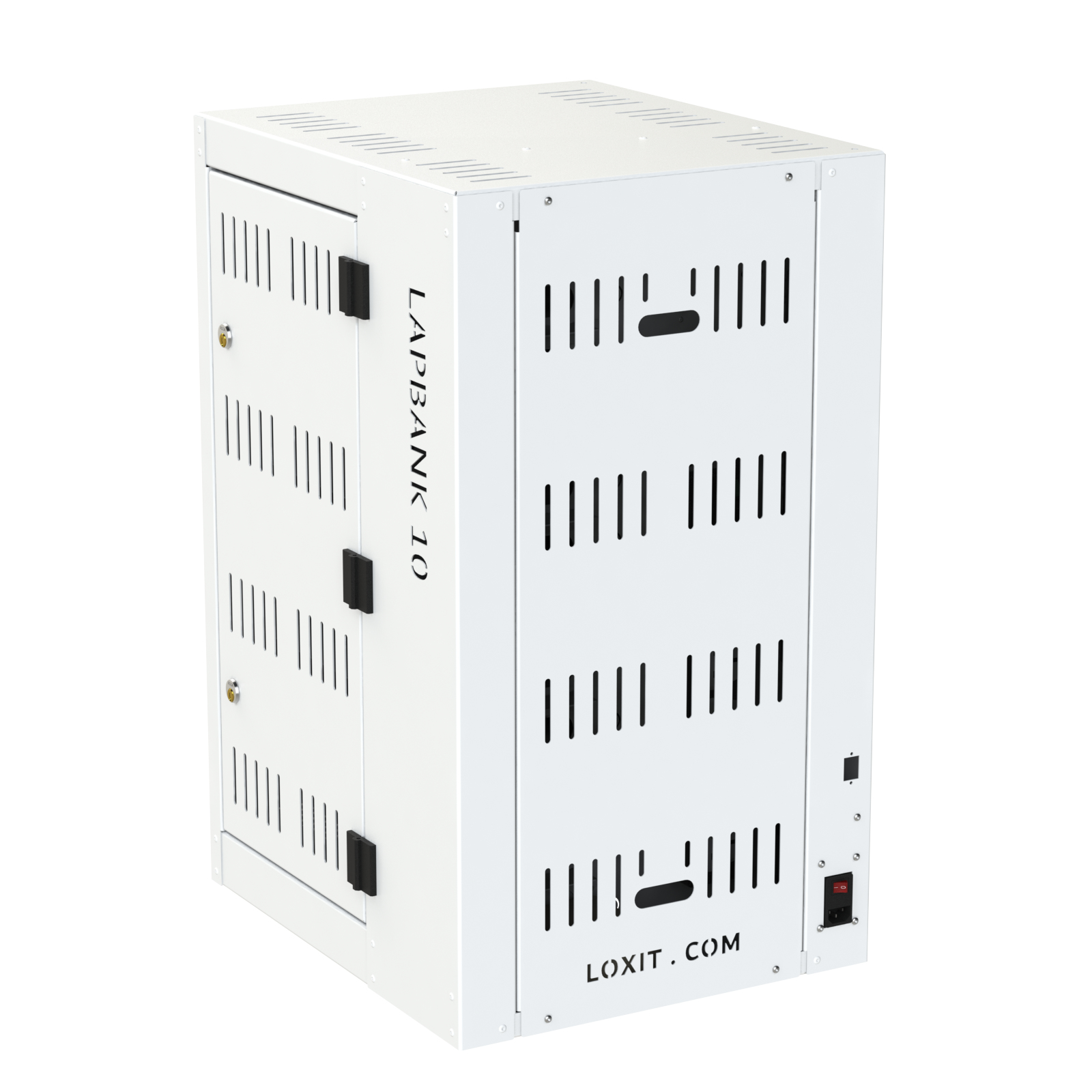 Loxit 6420 Lapbank® CB 10 Laptop Charging Cabinet for 10 x 15.6? Laptops